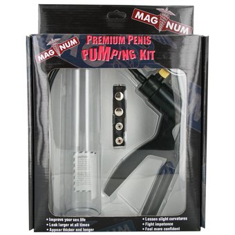 Size Matters Magnum Premium Penis Pumping Kit Intermediate