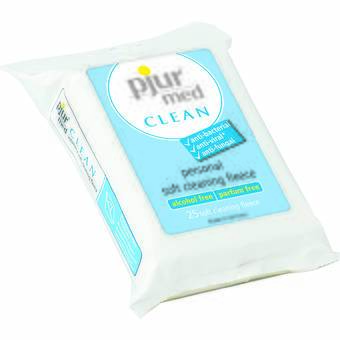 Pjur Med Clean Fleece Tissues (25 Pack)