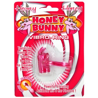 Honey Bunny Vibrating Cock Ring