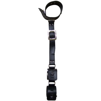 Bondage Boutique Leather Neck to Wrist Restraint