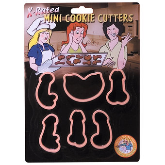 Mini X-Rated Cookie Cutters (new window)