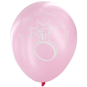 Final Fling Before The Ring Balloons (10 Pack)