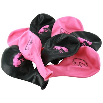 Blow Me Willy Balloons (8 Pack)