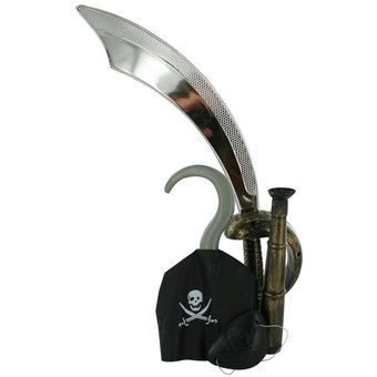 Fancy Dress Pirate Costume Accessories Set
