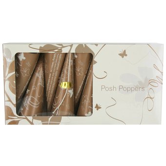 Posh Cone Confetti Party Poppers (10 Pack)