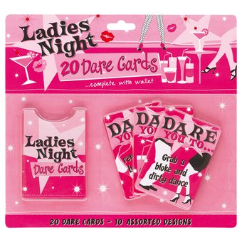 Ladies Night 20 Dare Cards (new window)