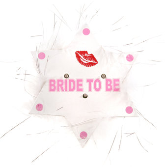 Flashing Bride To Be Star Hen Night Badge