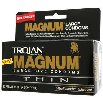 Trojan Magnum Thin Condoms (12 Pack)