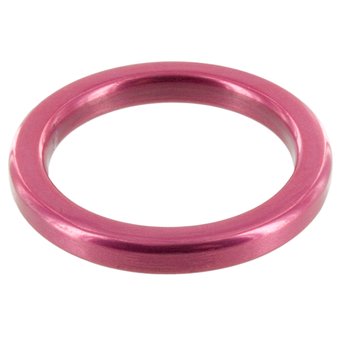 Aluminium Coloured Cock Ring 1.25 Inch