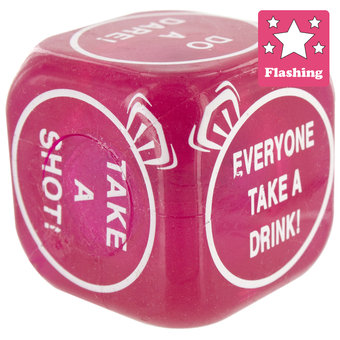 Flashing Hen Night Dice (new window)
