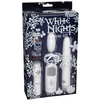 Doc Johnson White Nights Waterproof Vibrating Pleasure Kit