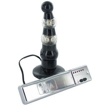 Black Cat Dual Rotating Butt Plug