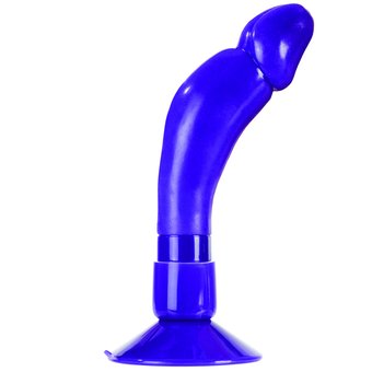Dynamic Duo Vibrating Prostate Massager Anal Dildo with Suction Cup