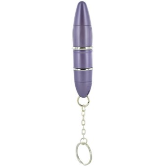 Travel Teaser Mini Bullet Vibrator Keychain