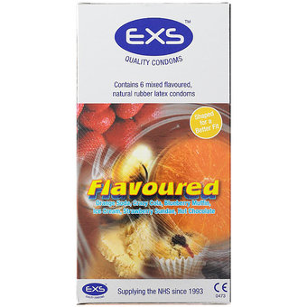 EXS Mixed Flavoured Condoms (6 Pack)