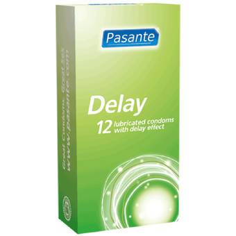Pasante Delay Condoms (12 Pack)