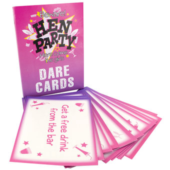 Hen Party Novelty Dare Cards (new window)