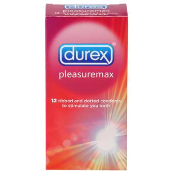 Durex Pleasuremax Condoms (12 Pack)