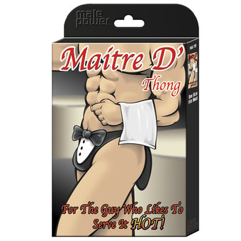 Novelty Underwear Waiter's Thong