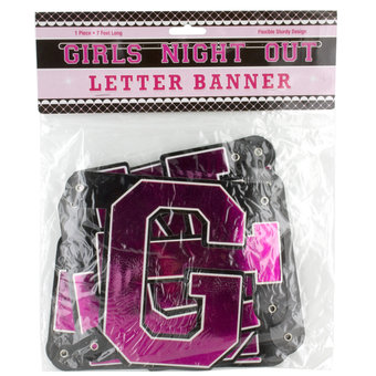 Girls Night Out Party Letter Banner