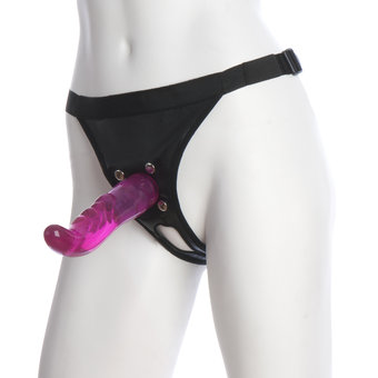 Doc Johnson Vac-U-Lock Lucid Dream No 9 G-Spot Strap-On Harness Kit