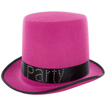 Diamante Hen Party Top Hat (new window)