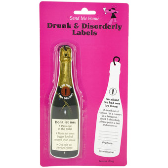 Send Me Home Bottle Labels (5 Pack) (new window)