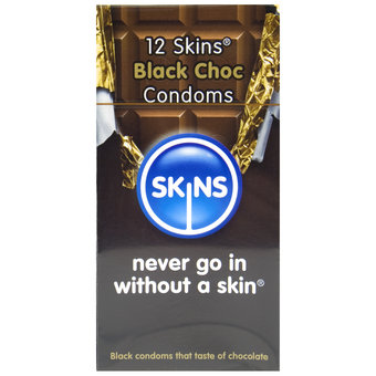 Skins Condoms Black Chocolate (12 Pack)