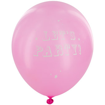 Let's Party Balloons (12 Pack)