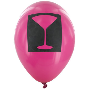 Cocktail Party Latex Balloons (6 Pack)