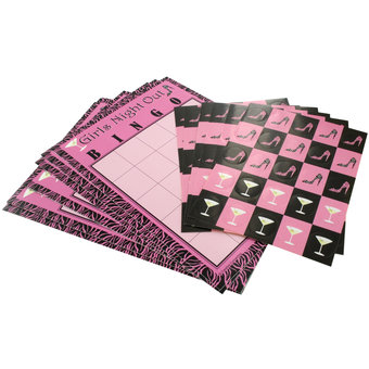 Girls Night Out Bingo Game (10 Pack)