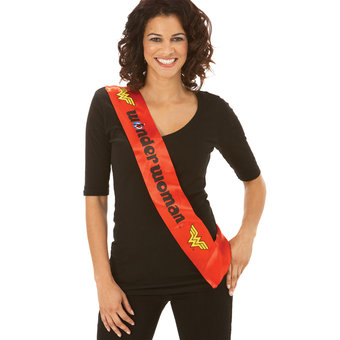 Superheroine Wonder Woman Sash (new window)