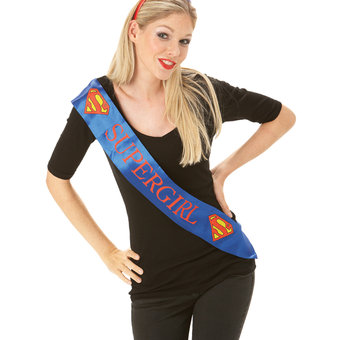 Superheroine Supergirl Sash (new window)