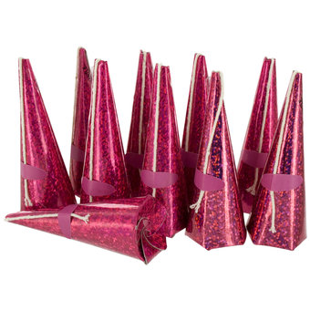 Hen Party Holographic Cone Poppers (10 Pack)