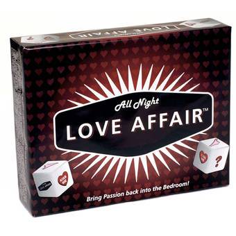 All Night Love Affair Dice And Card Game