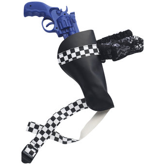 Police Gun and Garter With Holster