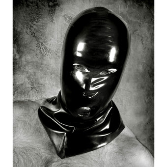 Renegade Rubber Latex Wear Shoulder Length Hangmans Mask