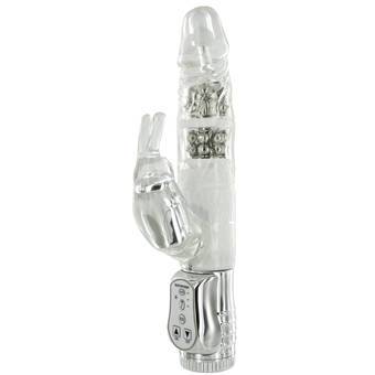 Ultra 7 Waterproof Extra Girth Pleasure Rabbit Vibrator