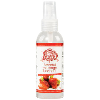 Touche Freezable Strawberry Massage Oil & Lubricant