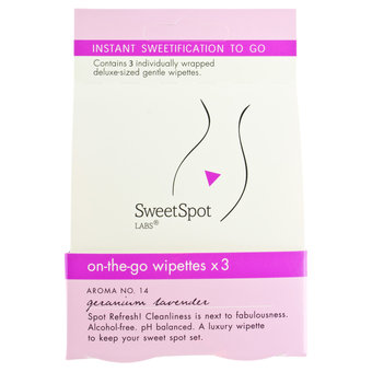 SweetSpot On The Go Wipettes Spot Refresh (3 Pack)