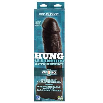 Doc Johnson Hung 12.5 Inch Vac-U-Lock Dildo Attachment