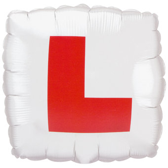 18 Inch L-Plate Balloon