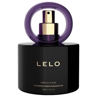 Lelo Flickering Touch Massage Oil Fresh Lily & Musk 120ml