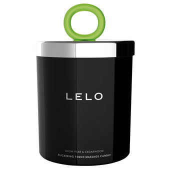Lelo Flickering Touch Massage Candle Snow Pear & Cedarwood 150g