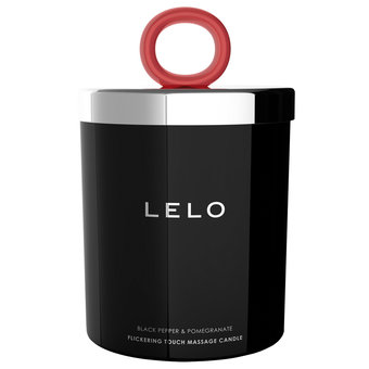 Lelo Flickering Touch Massage Candle Black Pepper & Pomegranate 150g