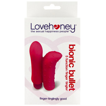 Lovehoney Bionic Bullet Vibrating Finger Tingler Ring