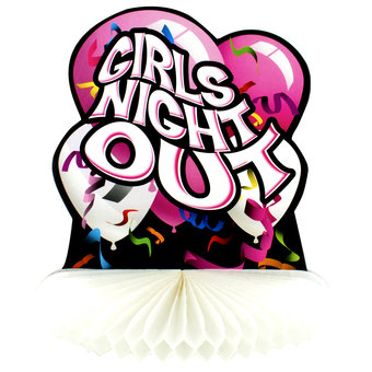 Girls Night Out Honeycomb Centerpiece