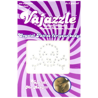 Vajazzle Skull & Crossbones Body Tattoo