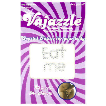 Vajazzle Eat Me Body Tattoo