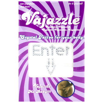 Vajazzle Enter Body Tattoo